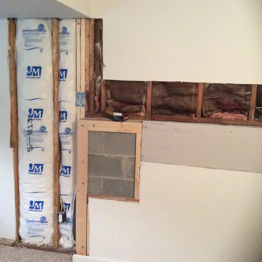Wall insulation replacement during Structural Drying in Harlingen